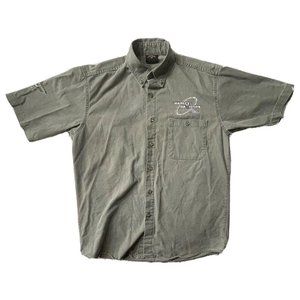 VTG 1998 Harley Davidson Willie G Daytona Bike Week STAFF Denim Shirt Size M EUC